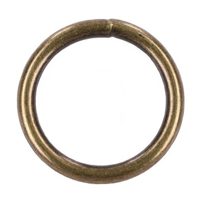 Antiek Messing O ring 35 x 6 mm