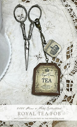 Royal tea Fob - The Primitive Hare