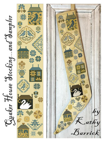 Quaker House Stocking & Sampler1