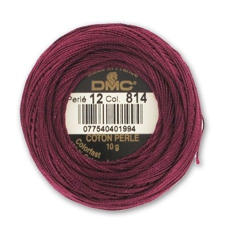 DMC 116 12-310 Pearl Cotton Thread Balls, Black, Size 12