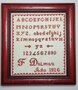 F Dalmau Sampler  - PRINT - The Spanish Stitcher