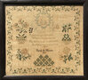 Sarah A. Hewes 1826 - Cross Stitch Antiques