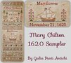 Mary Chilton 1620 Sampler - Giulia Punti Antichi